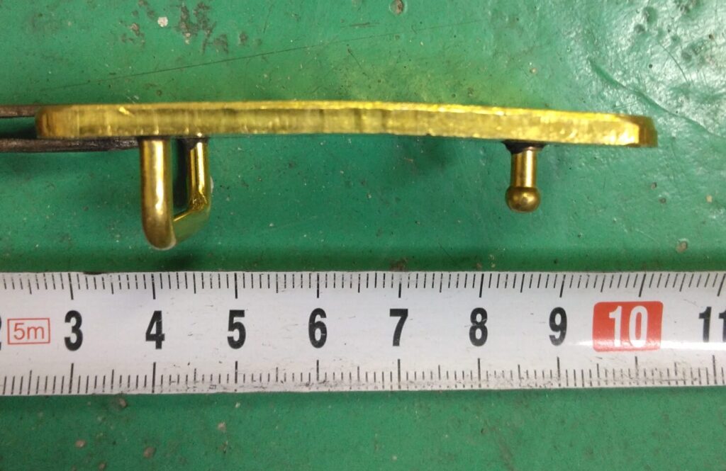 バックルロウ付け２