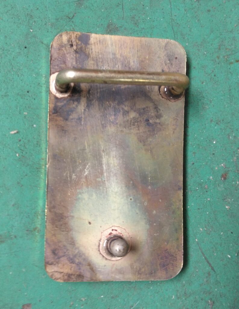 バックルロウ付け８