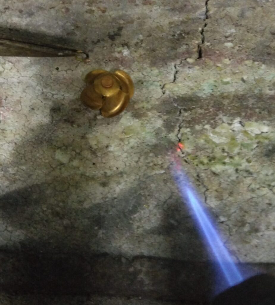 丸カンロウ付け２－４