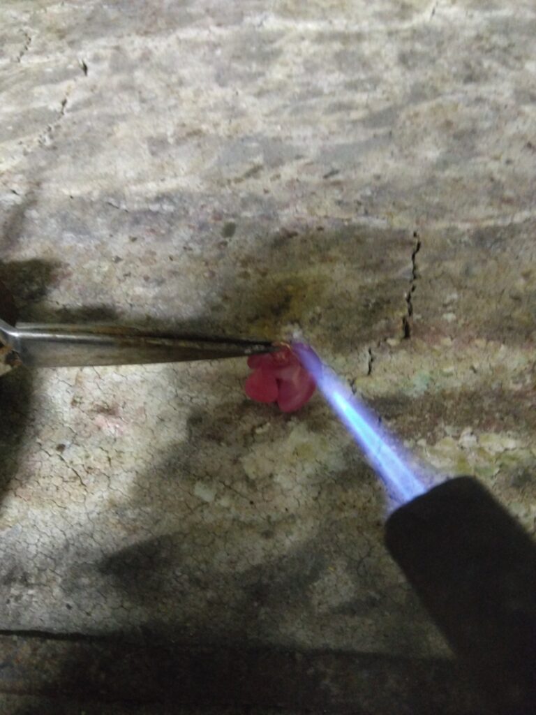 丸カンロウ付け２－６