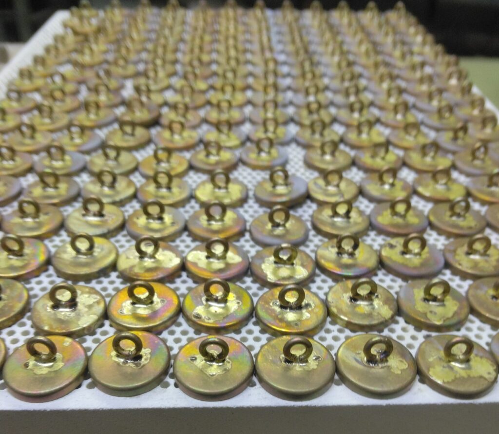 円盤ロウ付け９